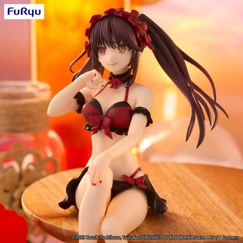 Date A Live Noodle Stopper PVC Statue Kurumi Tokisaki Swimsuit Ver. 15 cm termékfotó