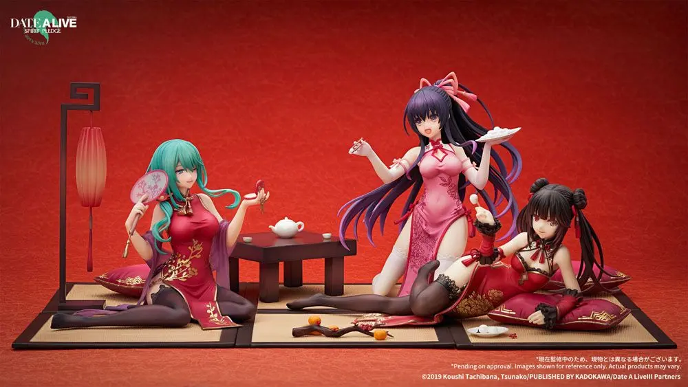 Date A Live: Spirit Pledge PVC Statue 1/7 Natsumi Chinese Dress Ver. 13 cm Produktfoto