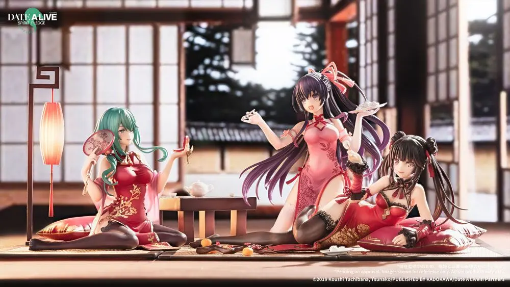 Date A Live: Spirit Pledge PVC Statue 1/7 Natsumi Chinese Dress Ver. 13 cm Produktfoto