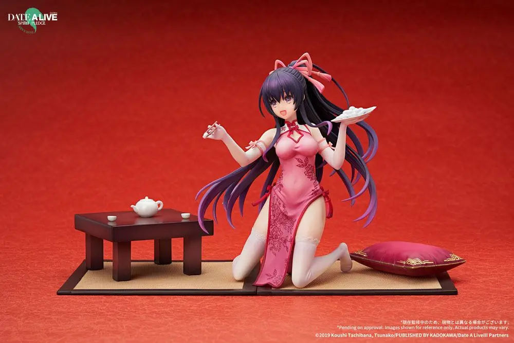 Date A Live: Spirit Pledge PVC Statue 1/7 Tohka Yatogami New Year Mandarin Gown Ver. 15 cm termékfotó