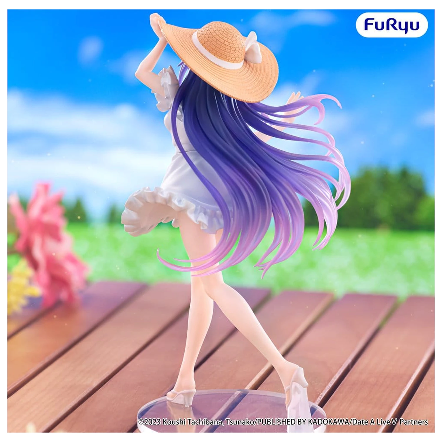 Date A Live Sommerkleid PVC Figur Toka Yatogami 21 cm Produktfoto