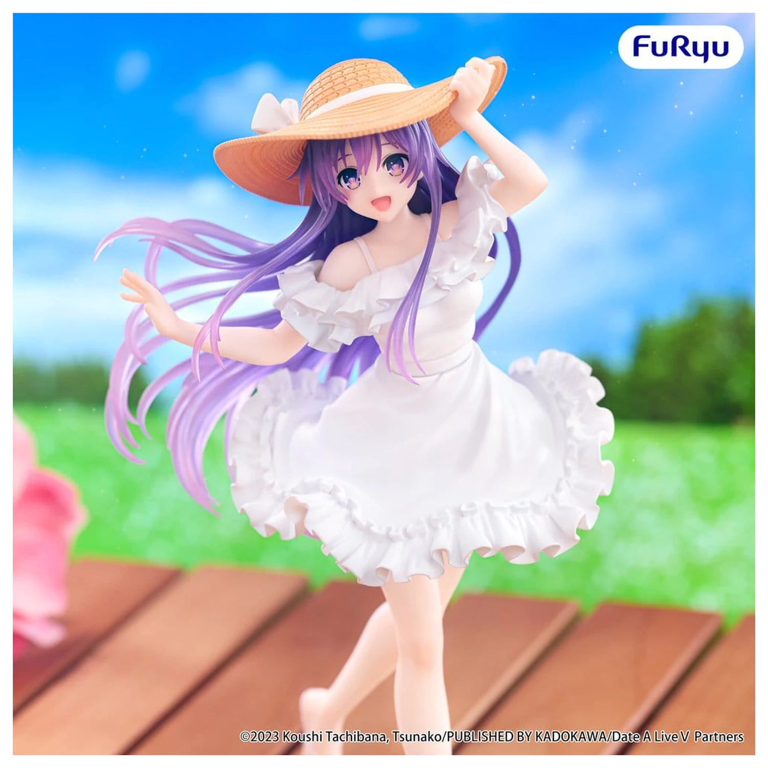 Date A Live Sommerkleid PVC Figur Toka Yatogami 21 cm Produktfoto
