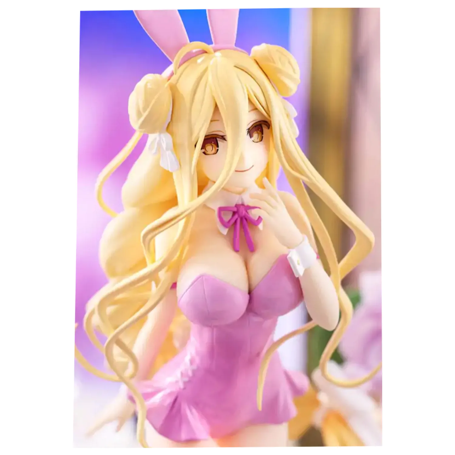 Date A Live V BiCute Bunnies PVC-Statue Mukuro Hoshimiya Pink Color Ver. 27 cm Produktfoto