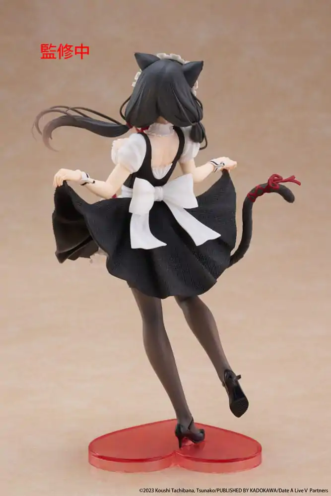 Date A Live V Coreful PVC-Statue Kurumi Tokisaki Cat Ear Maid Ver. 18 cm Produktfoto