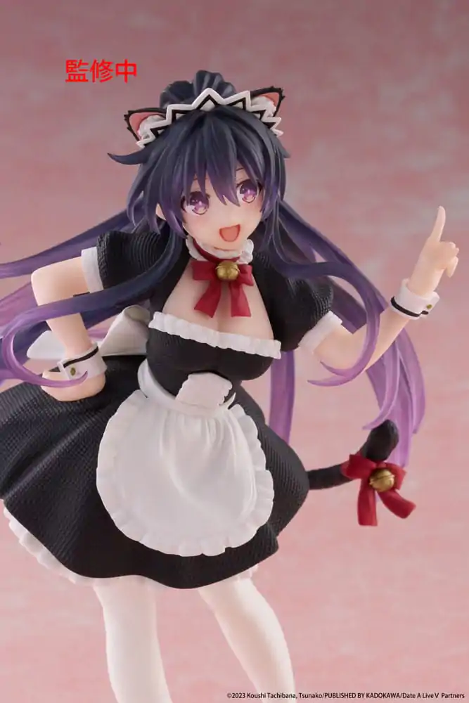 Date A Live V Coreful PVC Statue Tohka Yatogami Cat Ear Maid Ver. 18 Zentimeter Produktfoto