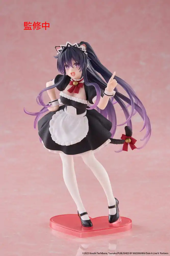Date A Live V Coreful PVC Statue Tohka Yatogami Cat Ear Maid Ver. 18 Zentimeter Produktfoto