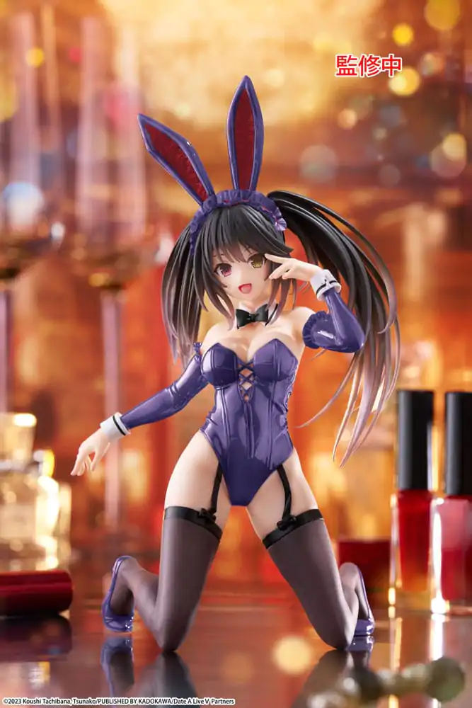 Date A Live V PVC Statue Desktop Cute Figur Kurumi Tokisaki Bunny Ver. Renewal 13 cm Produktfoto