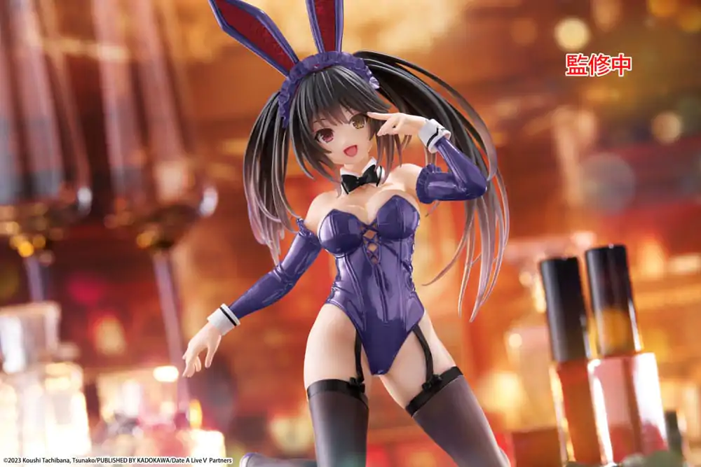 Date A Live V PVC Statue Desktop Cute Figur Kurumi Tokisaki Bunny Ver. Renewal 13 cm Produktfoto