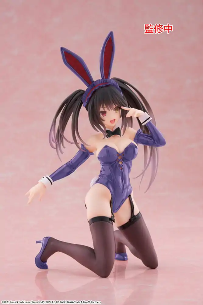 Date A Live V PVC Statue Desktop Cute Figur Kurumi Tokisaki Bunny Ver. Renewal 13 cm Produktfoto