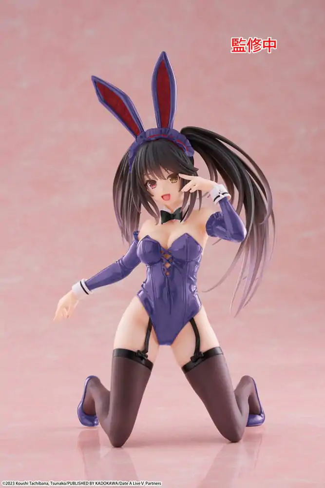 Date A Live V PVC Statue Desktop Cute Figur Kurumi Tokisaki Bunny Ver. Renewal 13 cm Produktfoto