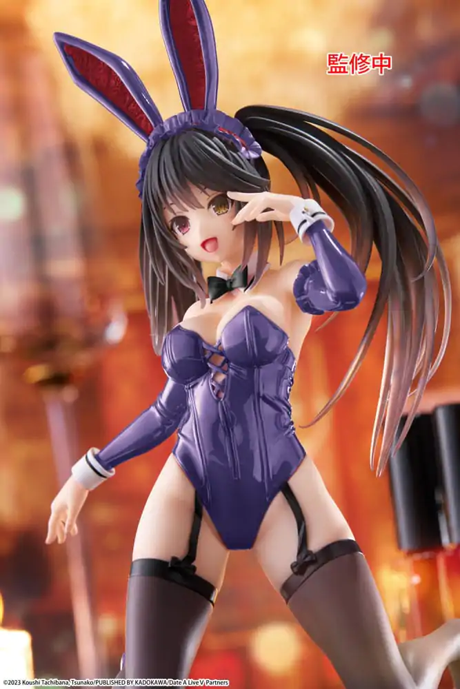 Date A Live V PVC Statue Desktop Cute Figur Kurumi Tokisaki Bunny Ver. Renewal 13 cm Produktfoto