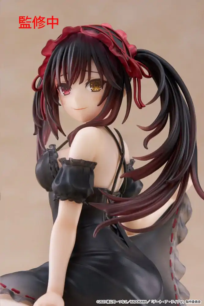 Date A Live V PVC Statue Desktop Cute Figure Kurumi Tokisaki Nightwear Ver. 13 cm Produktfoto