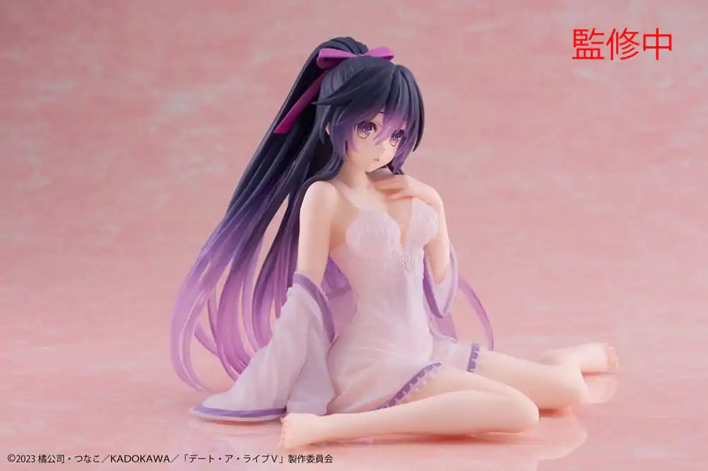 Date A Live V PVC Statue Desktop Cute Figure Tohka Yatogami Nightwear Ver. 13 cm Produktfoto