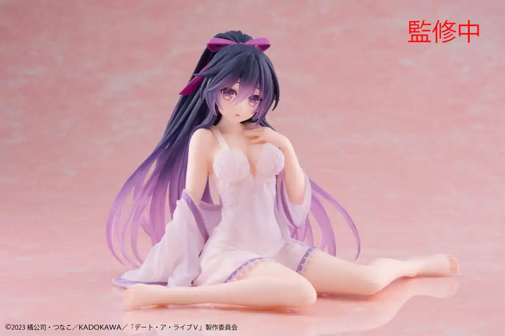 Date A Live V PVC Statue Desktop Cute Figure Tohka Yatogami Nightwear Ver. 13 cm Produktfoto