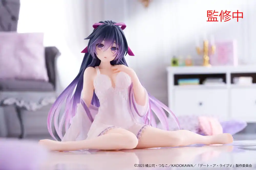 Date A Live V PVC Statue Desktop Cute Figure Tohka Yatogami Nightwear Ver. 13 cm Produktfoto