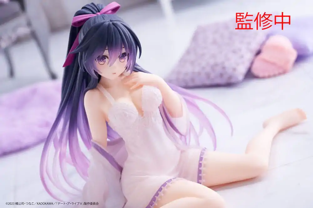 Date A Live V PVC Statue Desktop Cute Figure Tohka Yatogami Nightwear Ver. 13 cm Produktfoto
