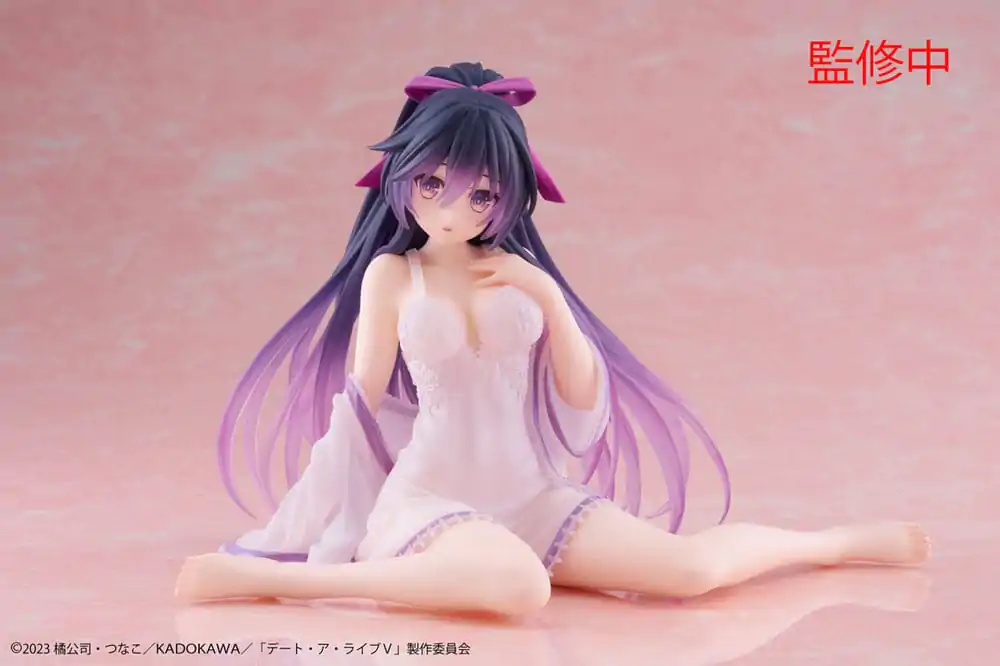 Date A Live V PVC Statue Desktop Cute Figure Tohka Yatogami Nightwear Ver. 13 cm Produktfoto