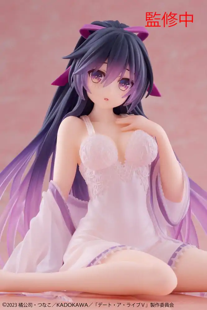Date A Live V PVC Statue Desktop Cute Figure Tohka Yatogami Nightwear Ver. 13 cm Produktfoto