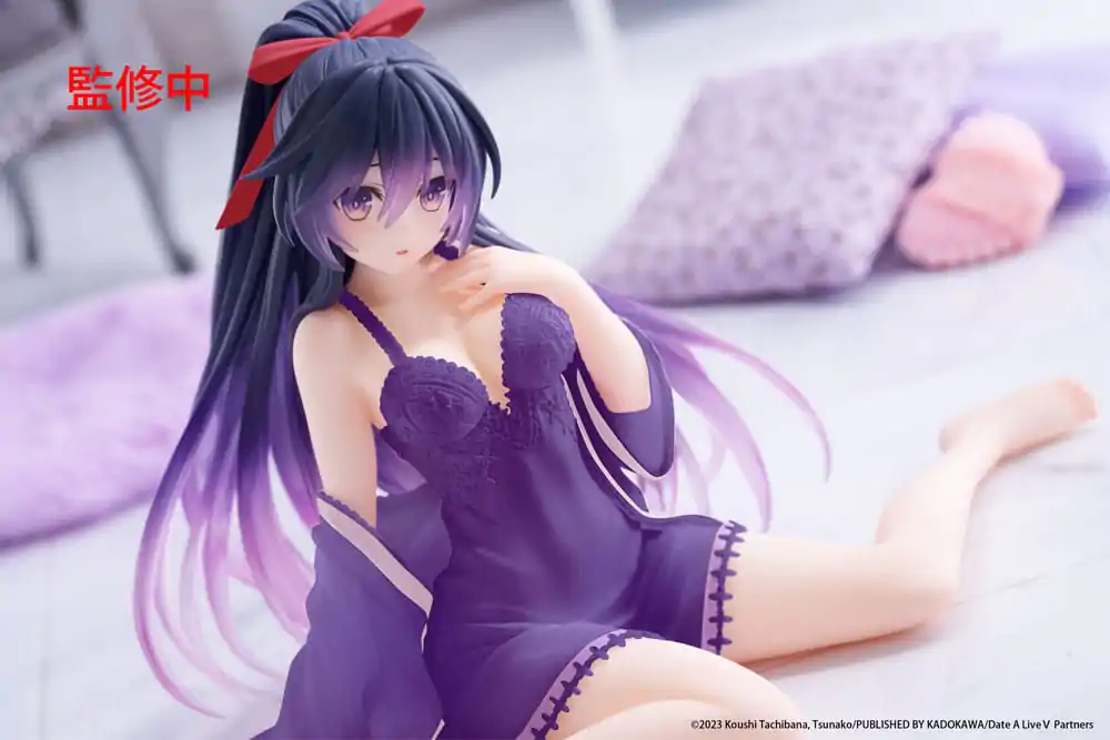 Date A Live V PVC Statue Desktop Niedliche Figur Tohka Yatogami Nightwear Ver. Renewal 13 cm Produktfoto