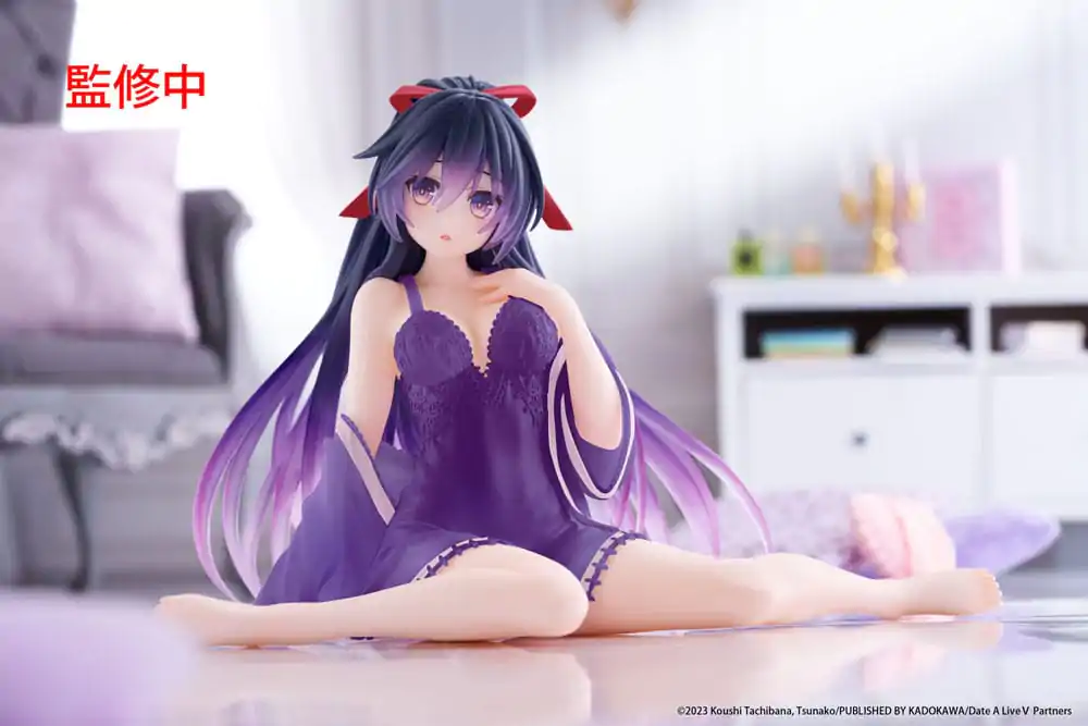Date A Live V PVC Statue Desktop Niedliche Figur Tohka Yatogami Nightwear Ver. Renewal 13 cm Produktfoto