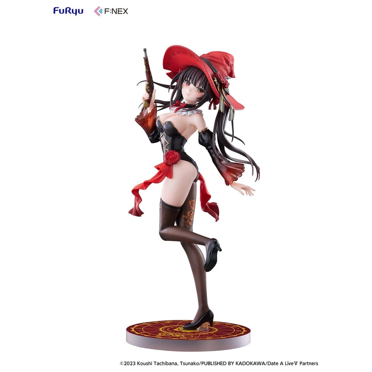Date A Live V F:Nex PVC Figur 1/7 Kurumi Tokisaki Witch Style ver. 25 cm Produktfoto