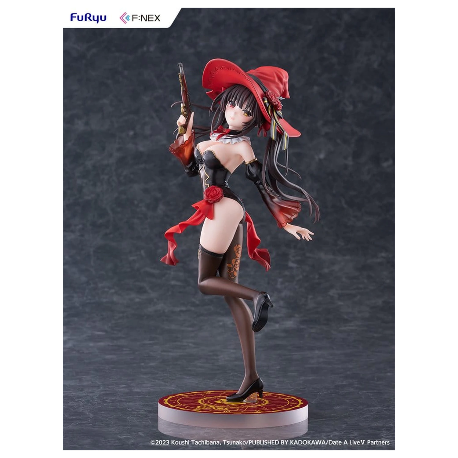 Date A Live V F:Nex PVC Figur 1/7 Kurumi Tokisaki Witch Style ver. 25 cm Produktfoto