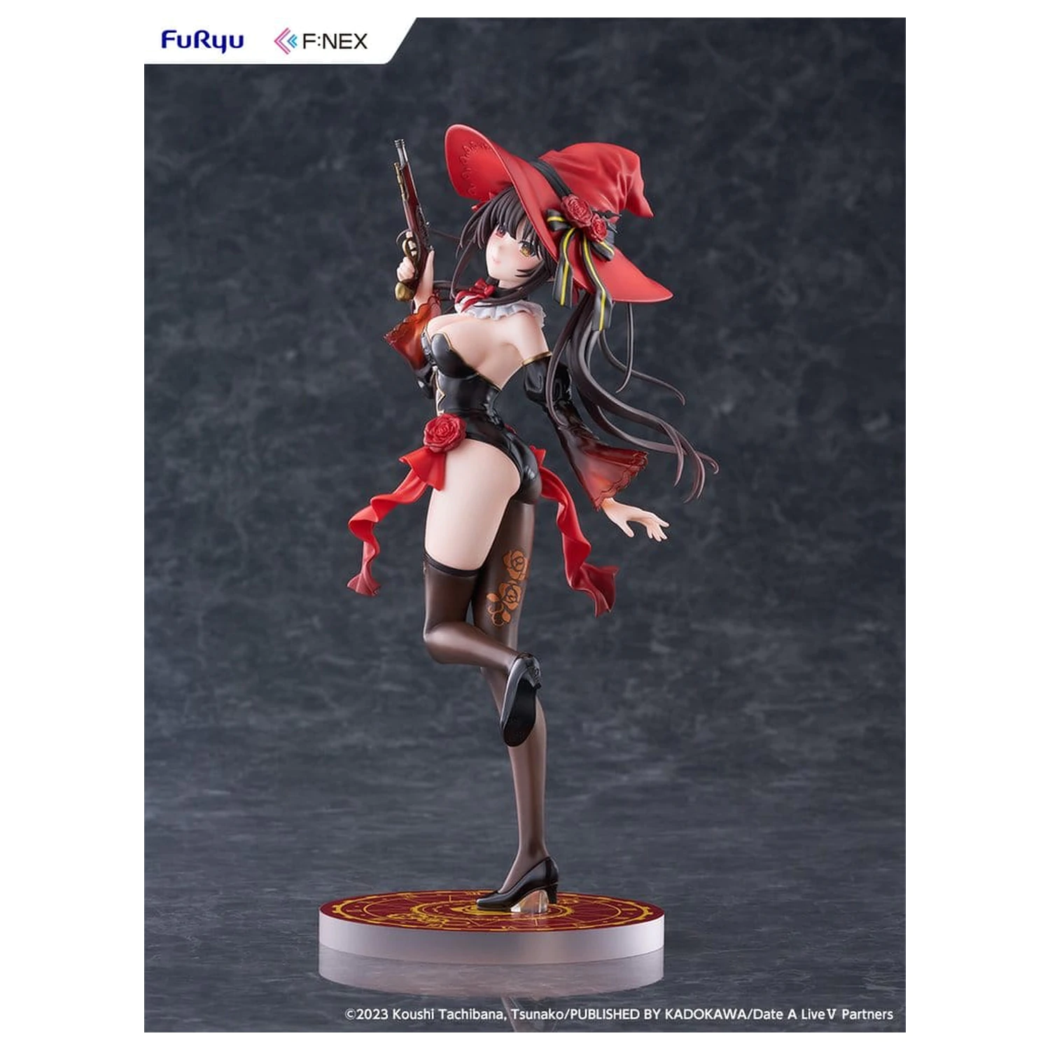 Date A Live V F:Nex PVC Figur 1/7 Kurumi Tokisaki Witch Style ver. 25 cm Produktfoto