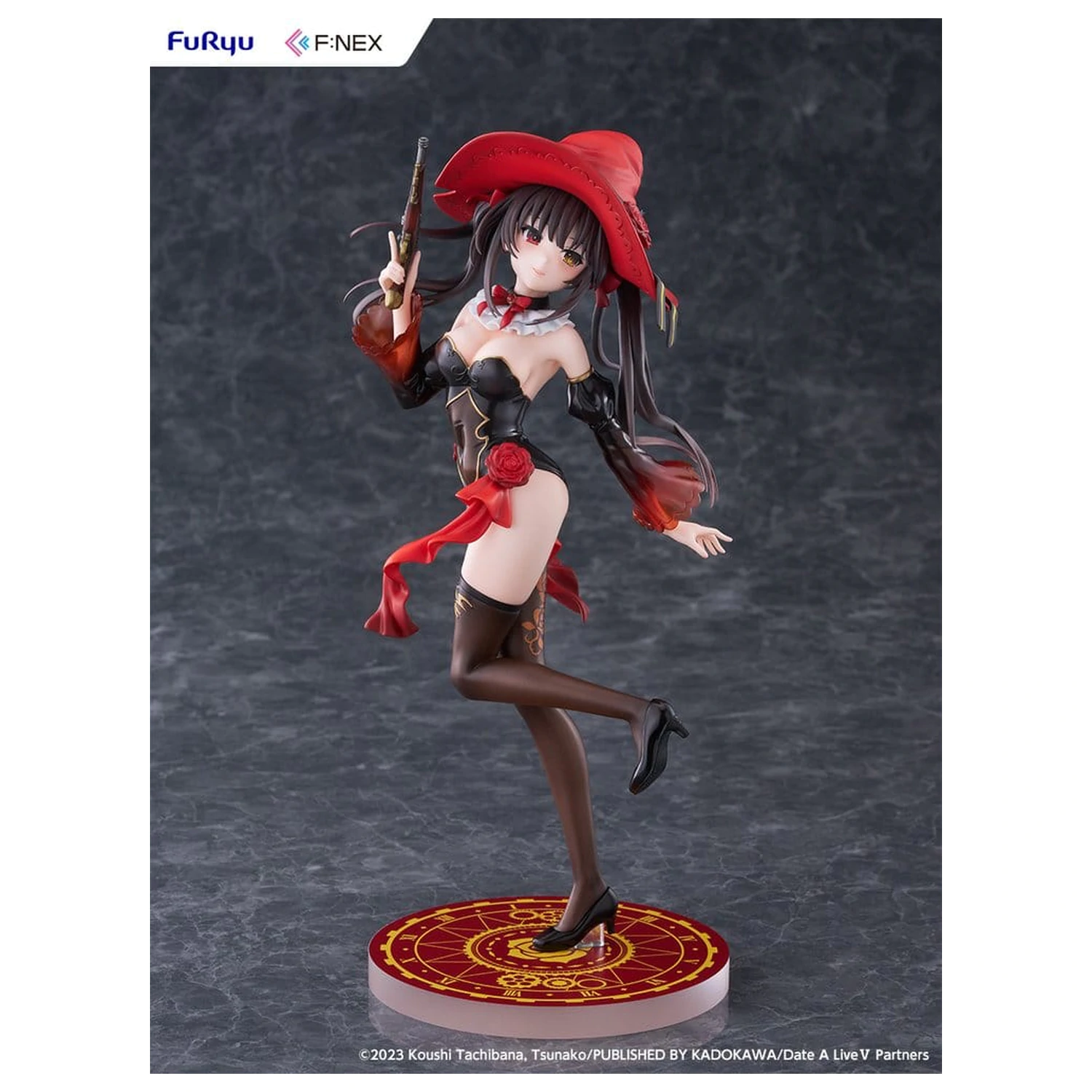 Date A Live V F:Nex PVC Figur 1/7 Kurumi Tokisaki Witch Style ver. 25 cm Produktfoto