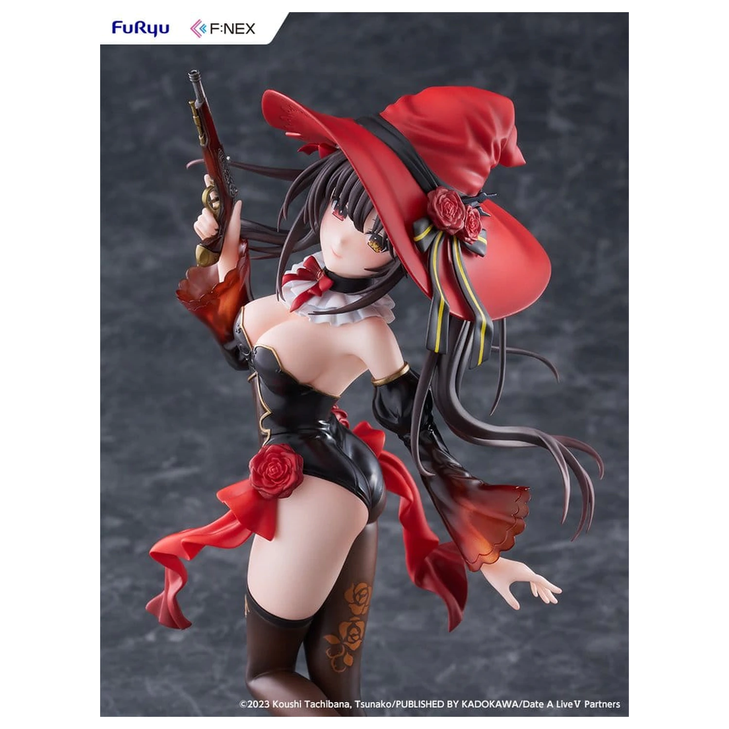 Date A Live V F:Nex PVC Figur 1/7 Kurumi Tokisaki Witch Style ver. 25 cm Produktfoto