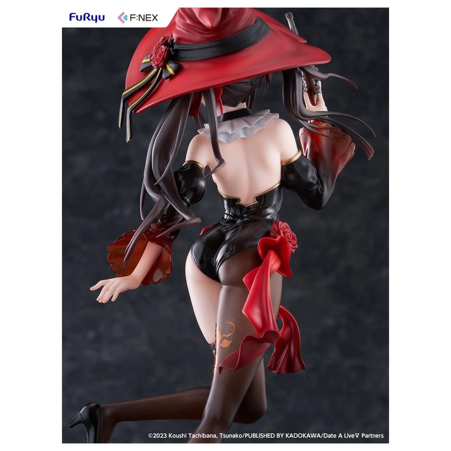 Date A Live V F:Nex PVC Figur 1/7 Kurumi Tokisaki Witch Style ver. 25 cm Produktfoto
