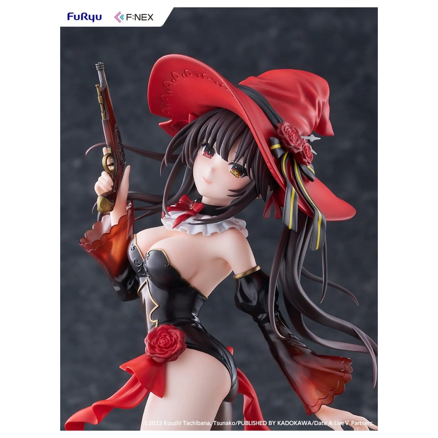 Date A Live V F:Nex PVC Figur 1/7 Kurumi Tokisaki Witch Style ver. 25 cm Produktfoto