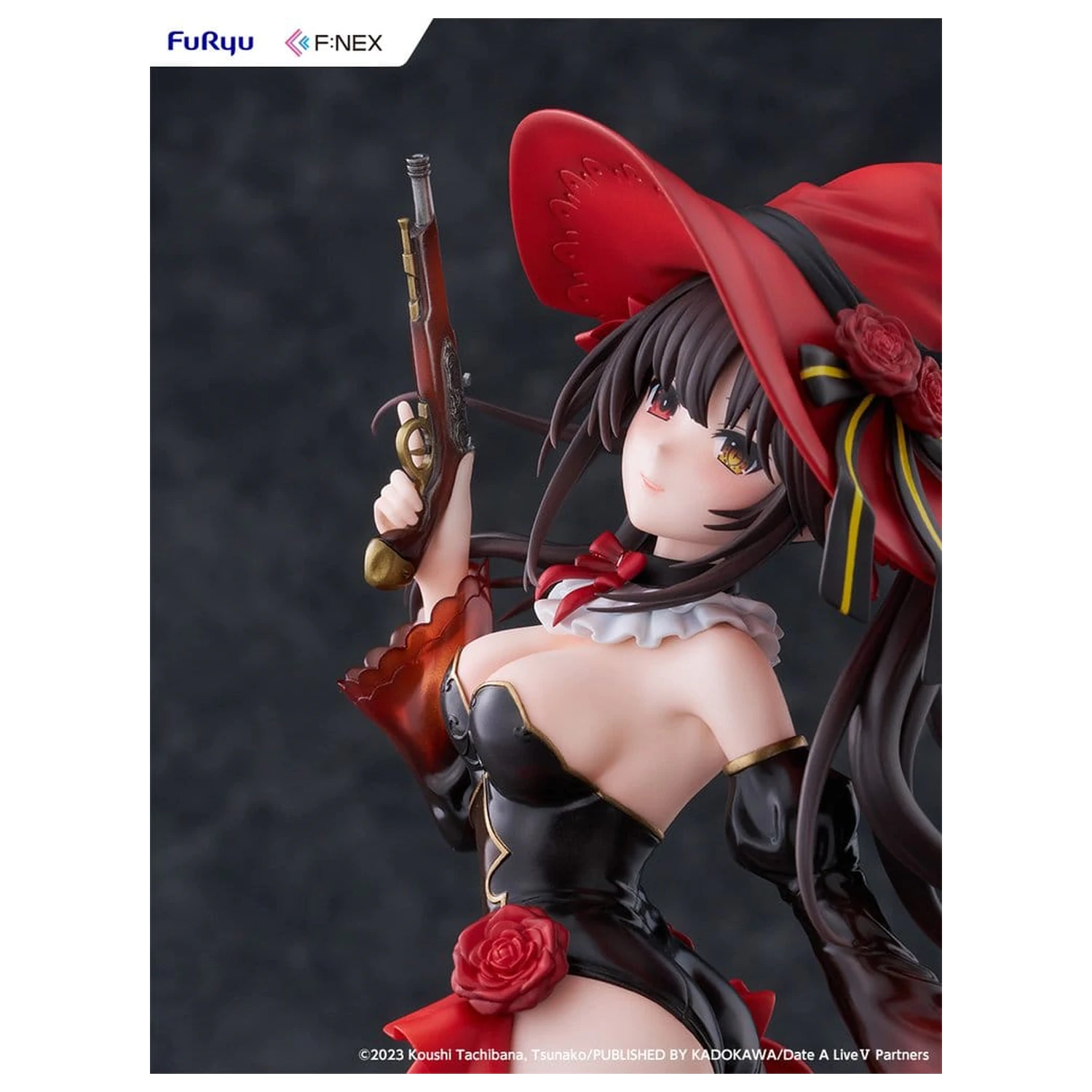 Date A Live V F:Nex PVC Figur 1/7 Kurumi Tokisaki Witch Style ver. 25 cm Produktfoto