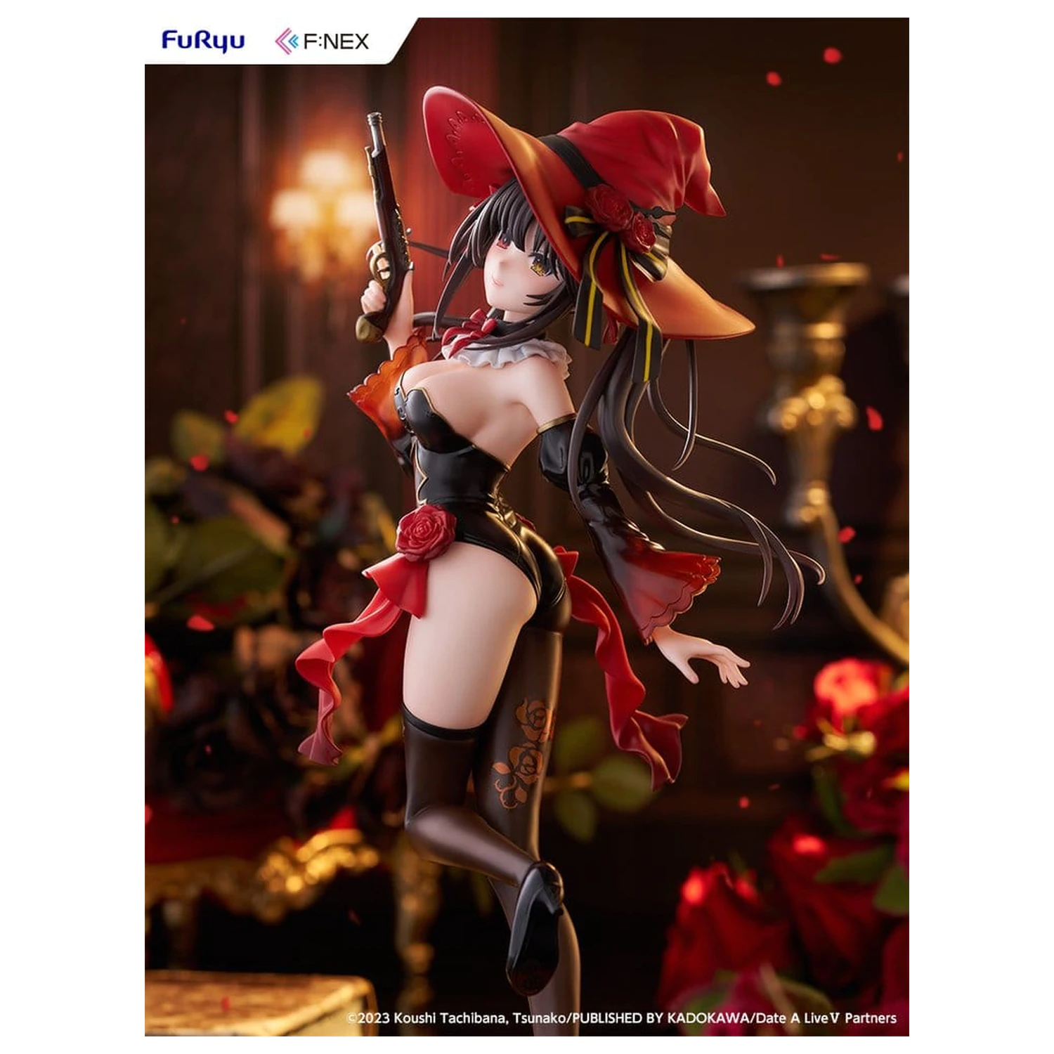 Date A Live V F:Nex PVC Figur 1/7 Kurumi Tokisaki Witch Style ver. 25 cm Produktfoto