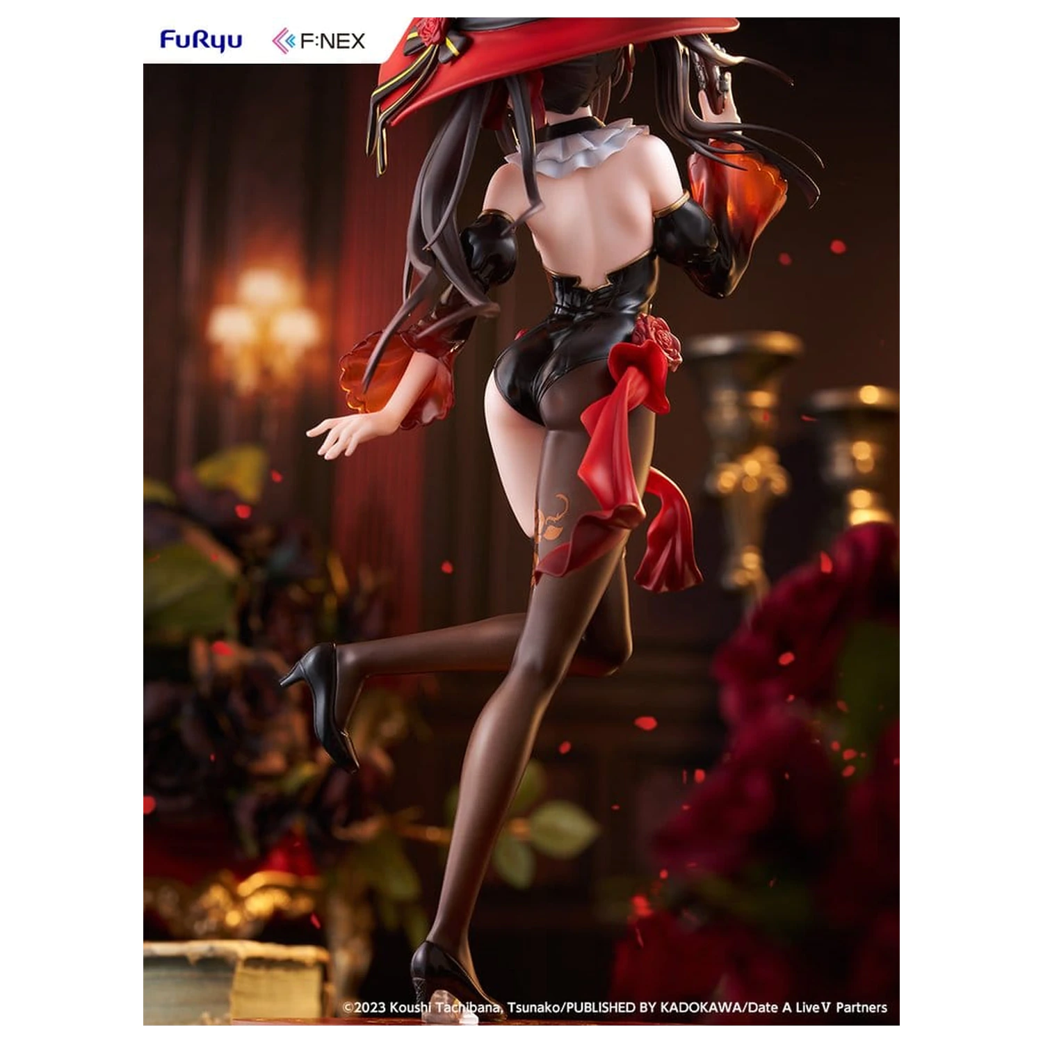 Date A Live V F:Nex PVC Figur 1/7 Kurumi Tokisaki Witch Style ver. 25 cm Produktfoto