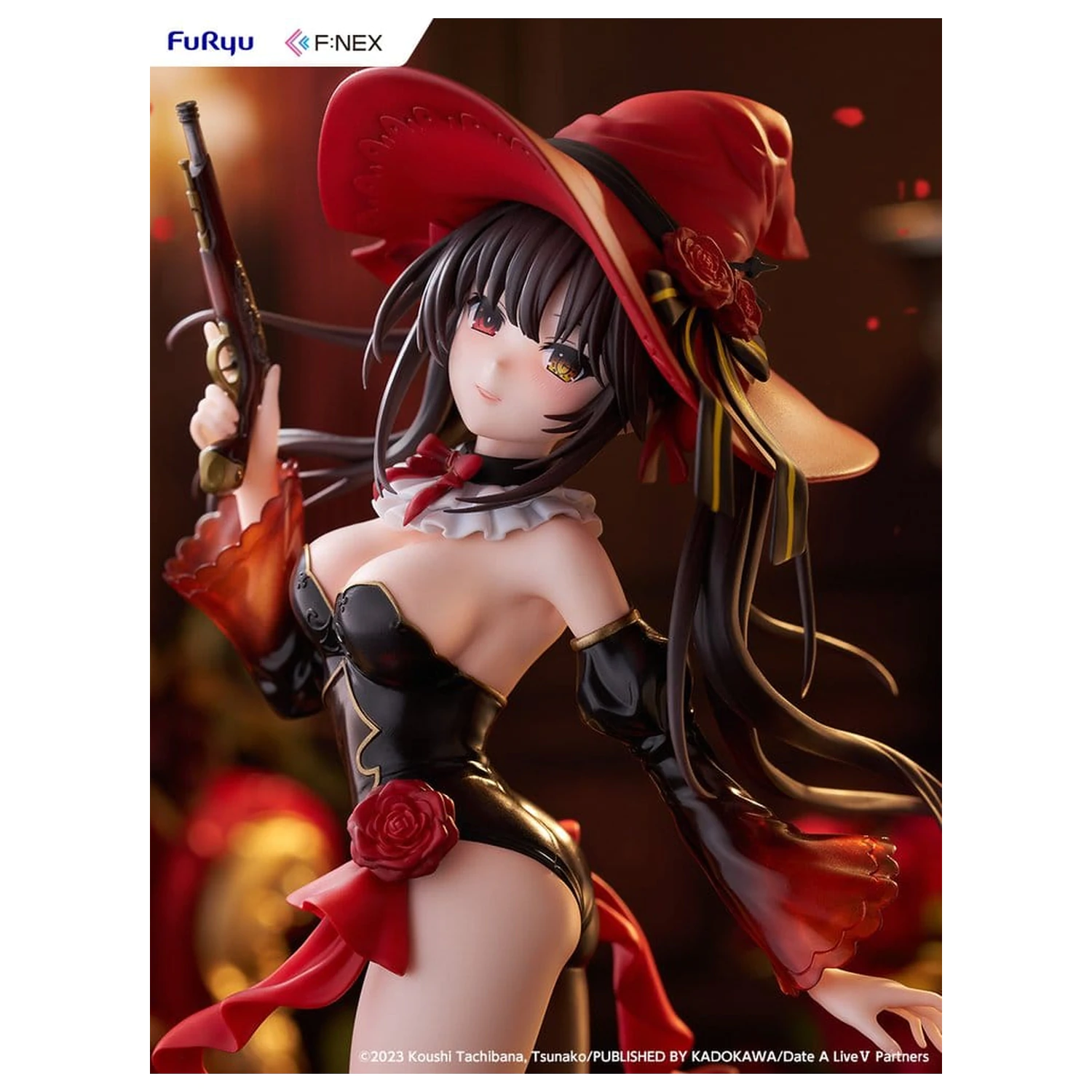 Date A Live V F:Nex PVC Figur 1/7 Kurumi Tokisaki Witch Style ver. 25 cm Produktfoto