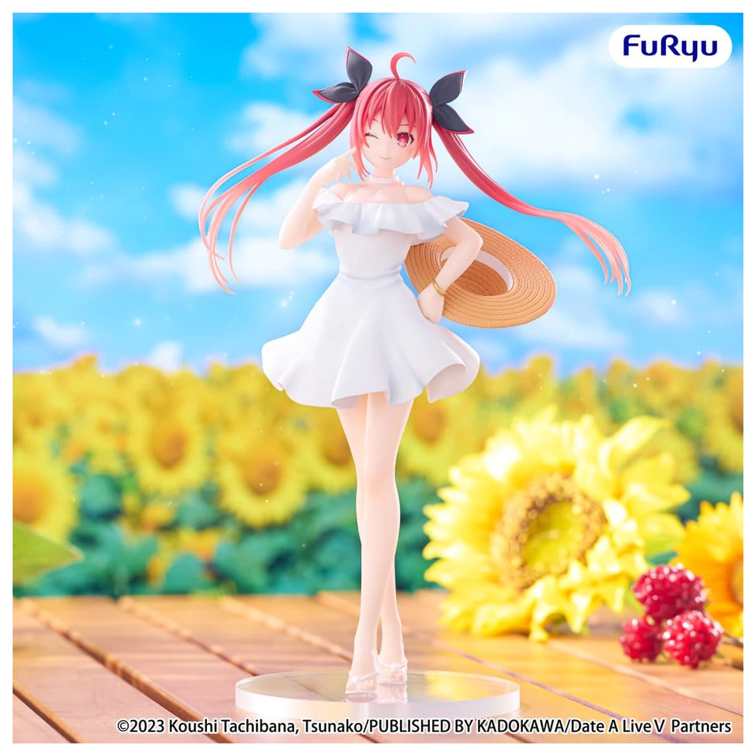 Date A Live V Muchute PVC Statue Kotori Itsuka Summer Dress 20 cm Produktfoto