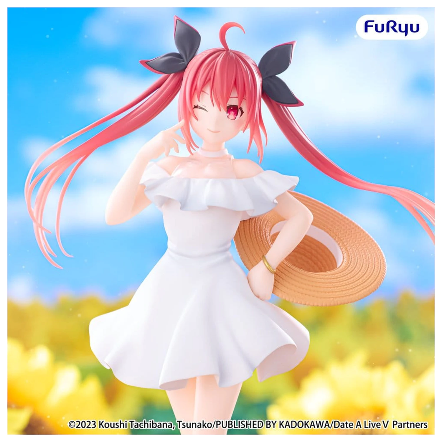 Date A Live V Muchute PVC Statue Kotori Itsuka Summer Dress 20 cm Produktfoto