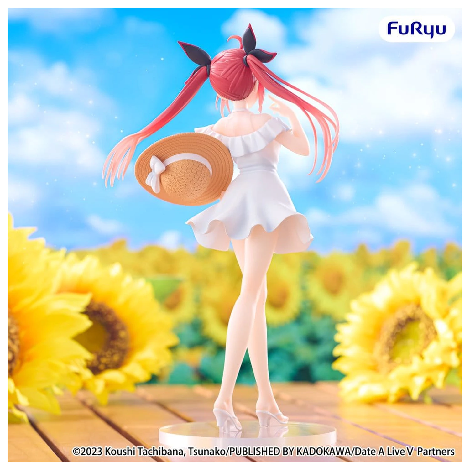 Date A Live V Muchute PVC Statue Kotori Itsuka Summer Dress 20 cm Produktfoto