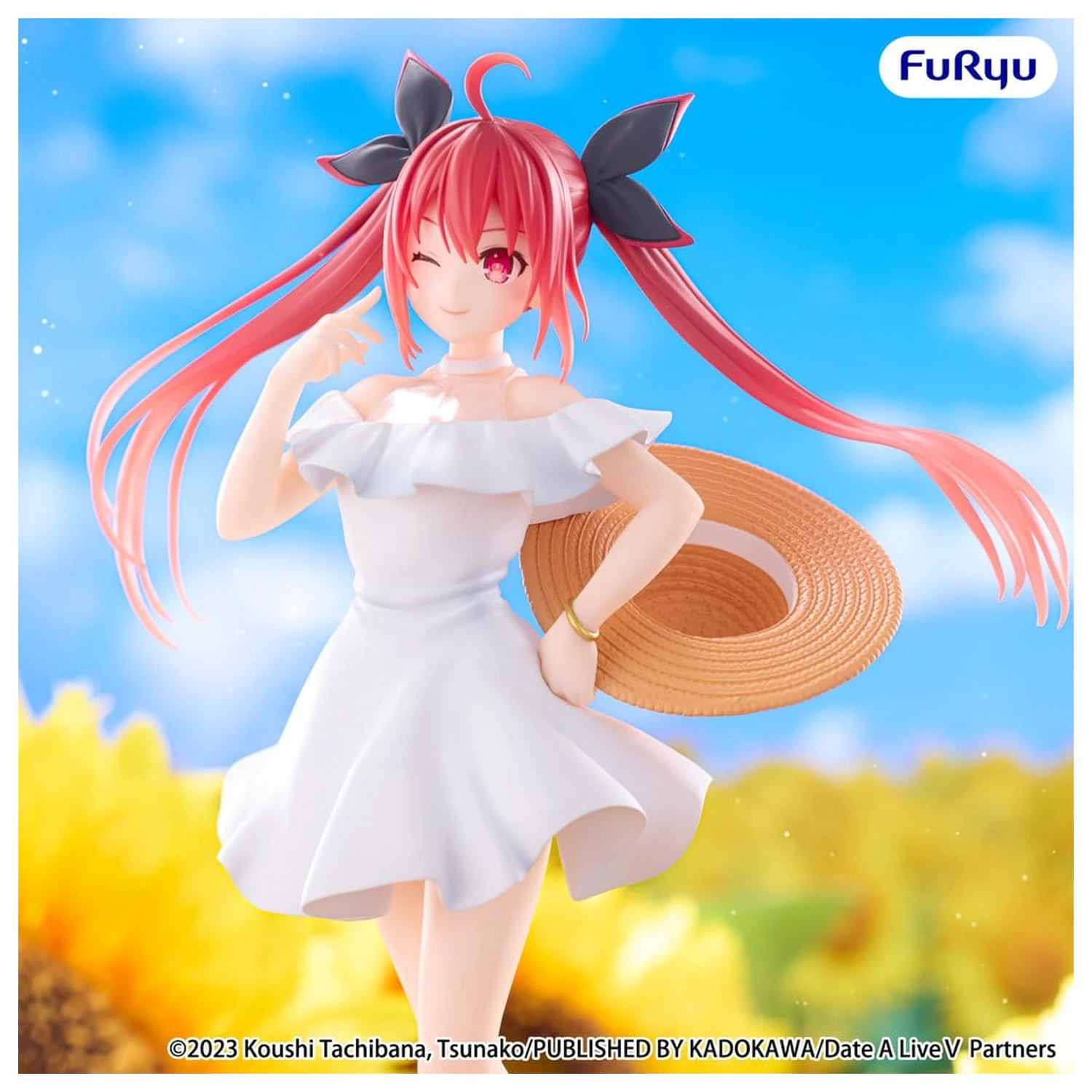 Date A Live V Muchute PVC Statue Kotori Itsuka Summer Dress 20 cm Produktfoto