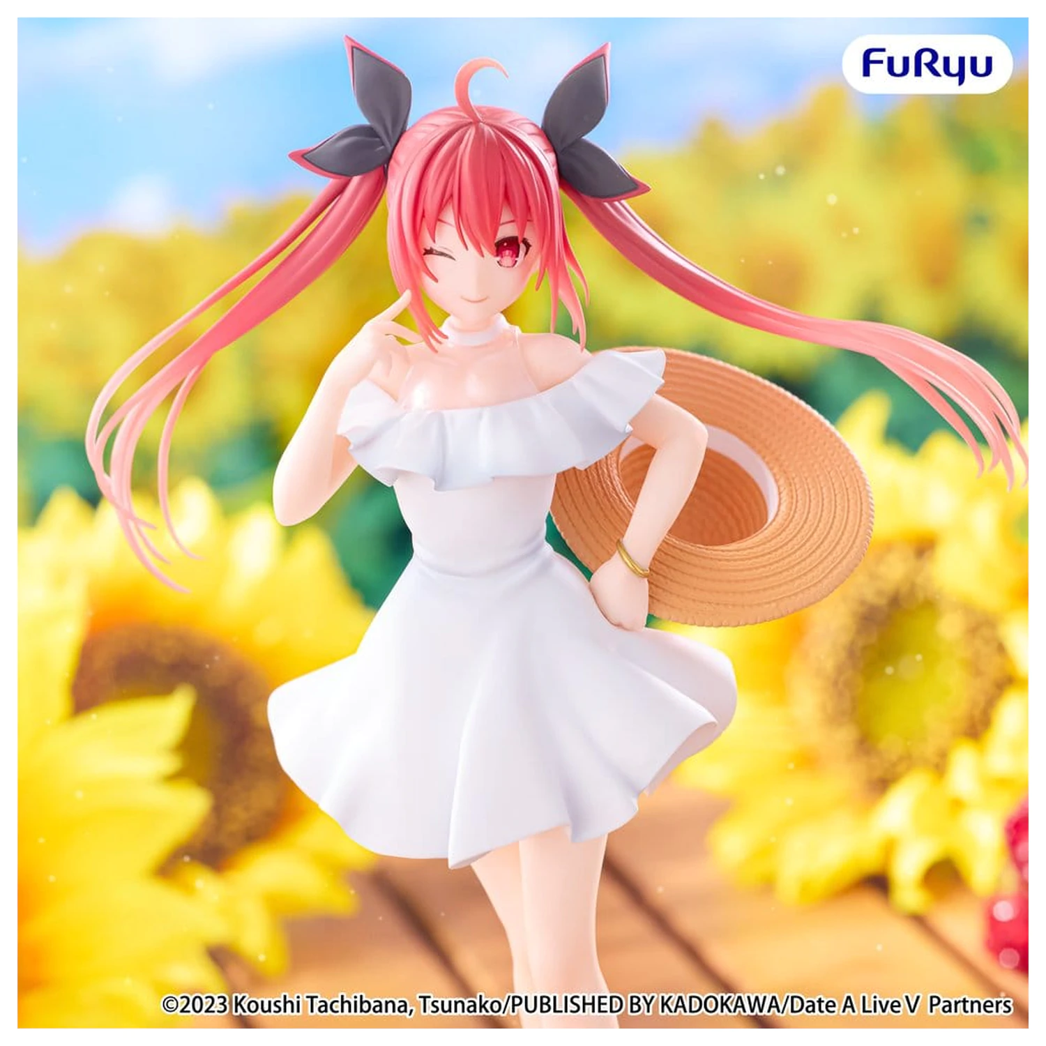 Date A Live V Muchute PVC Statue Kotori Itsuka Summer Dress 20 cm Produktfoto