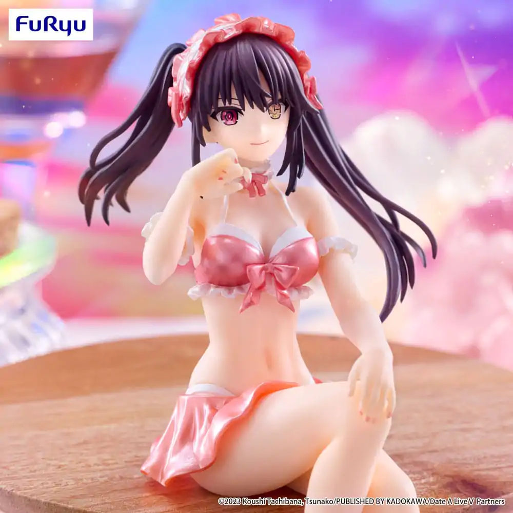 Date A Live V Noodle Stopper PVC Statue Kurumi Tokisaki Swimsuit Pastel Red Color Ver. 15 cm Produktfoto