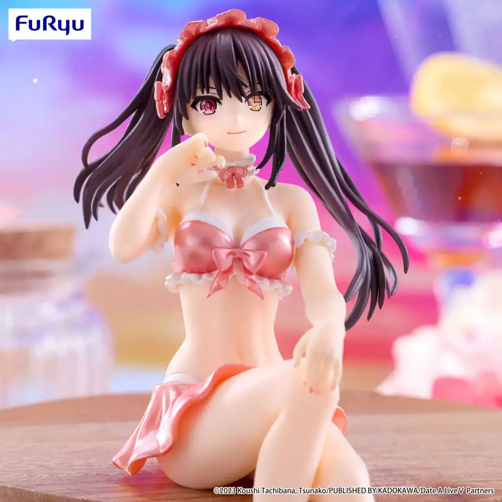 Date A Live V Noodle Stopper PVC Statue Kurumi Tokisaki Swimsuit Pastel Red Color Ver. 15 cm Produktfoto