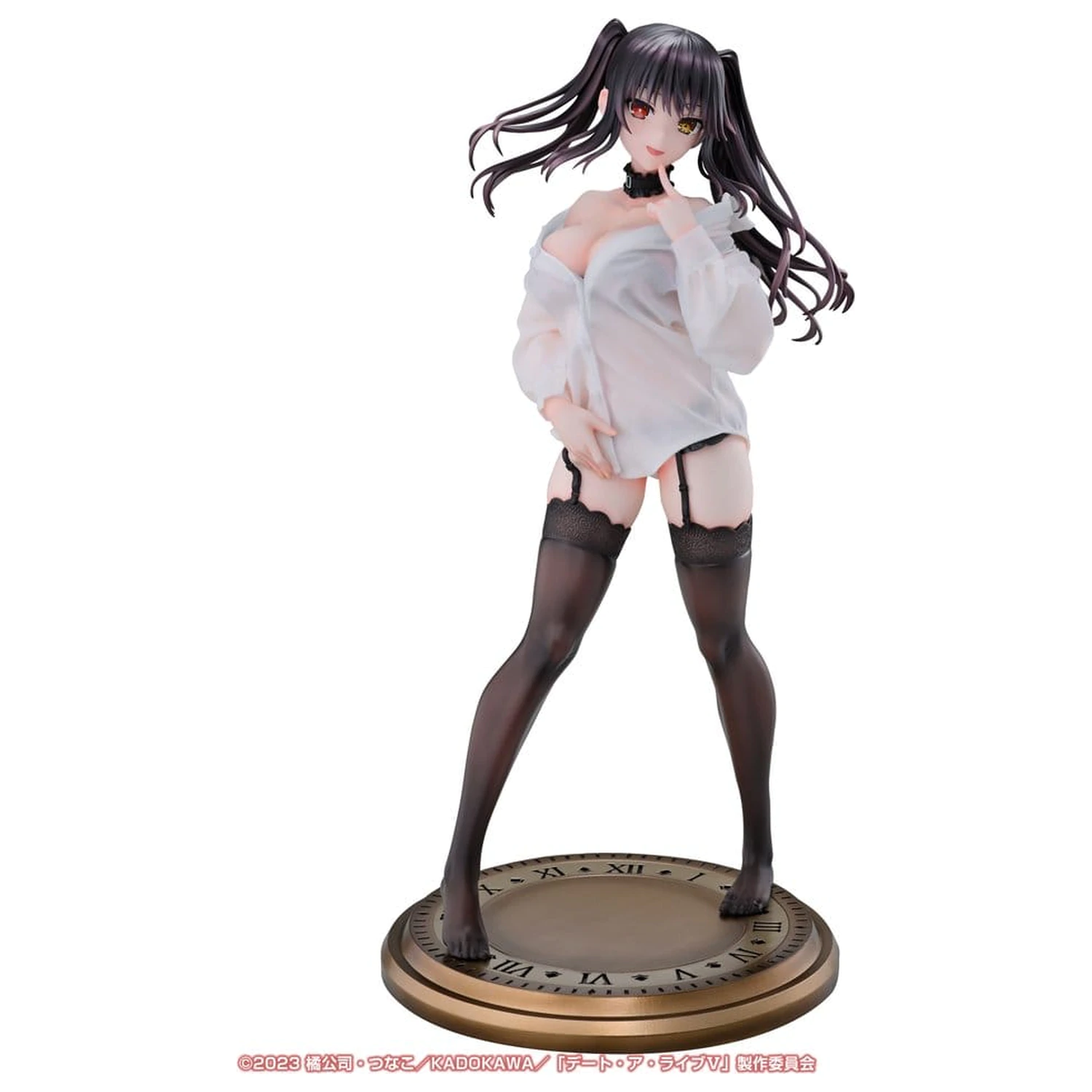 Date A Live V Re:Dress PVC Figur 1/4 Kurumi Tokisaki Dress shirt Ver. 40 cm Produktfoto
