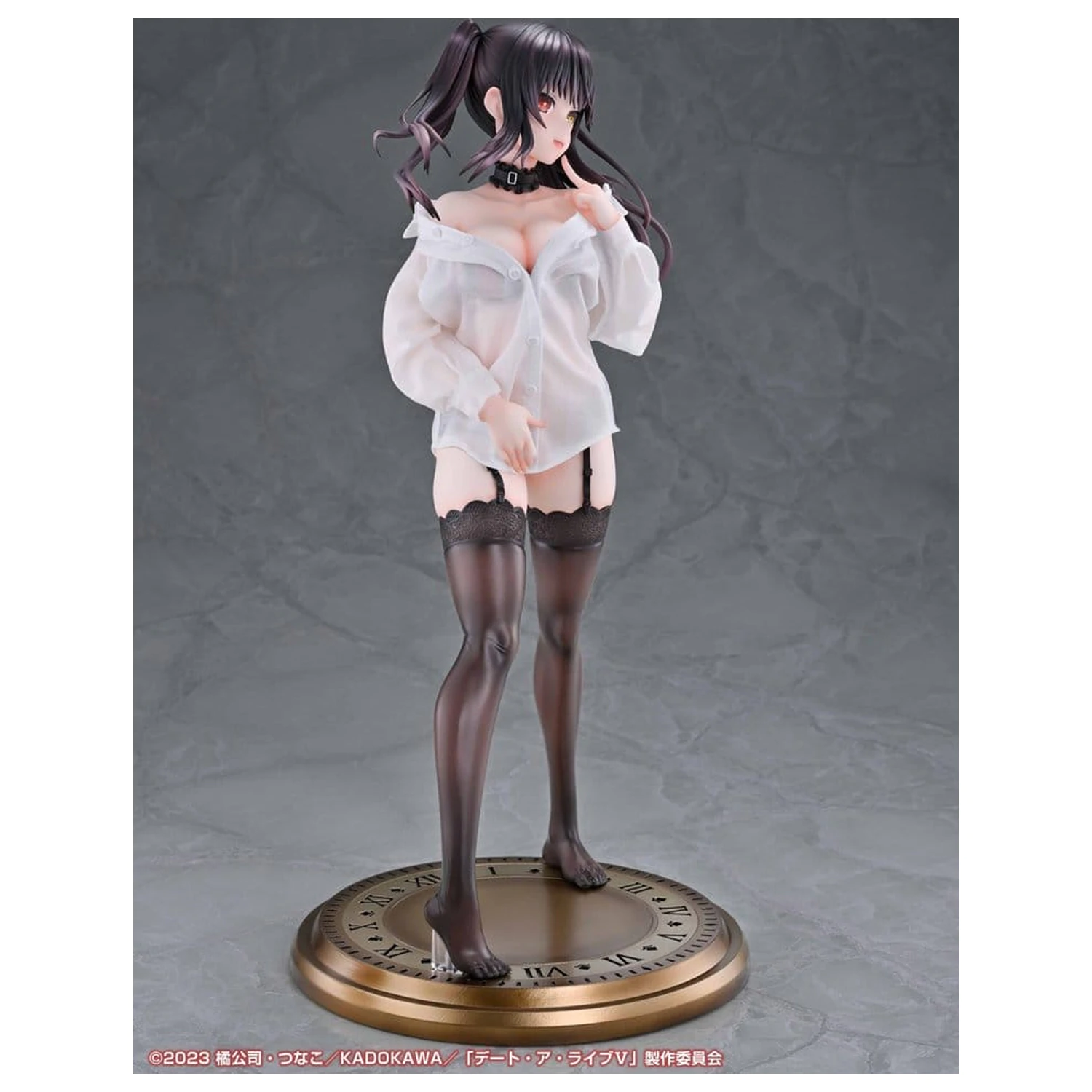 Date A Live V Re:Dress PVC Figur 1/4 Kurumi Tokisaki Dress shirt Ver. 40 cm Produktfoto