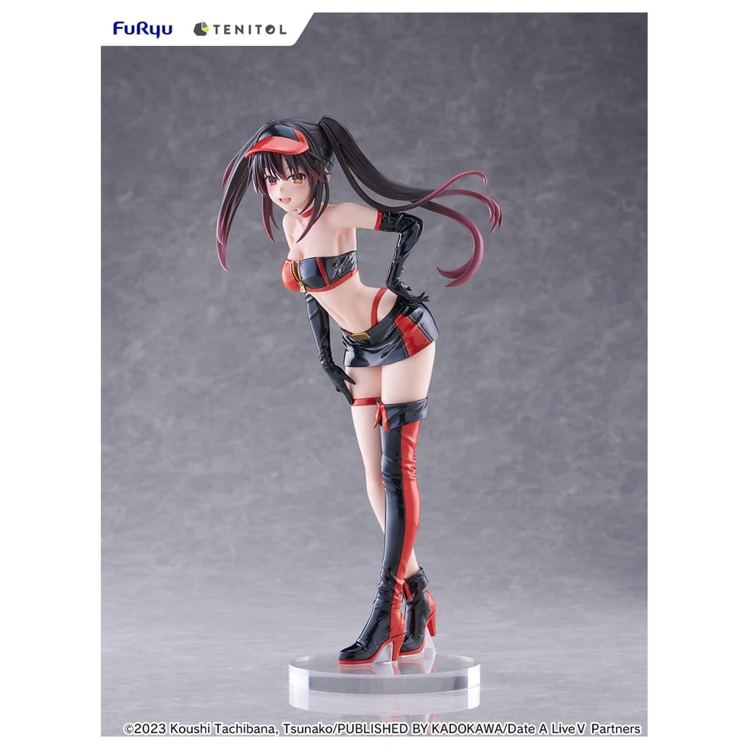 Date A Live V Tenitol Tall PVC Figur Kurumi Tokisaki Race Queen Ver. 29 cm Produktfoto