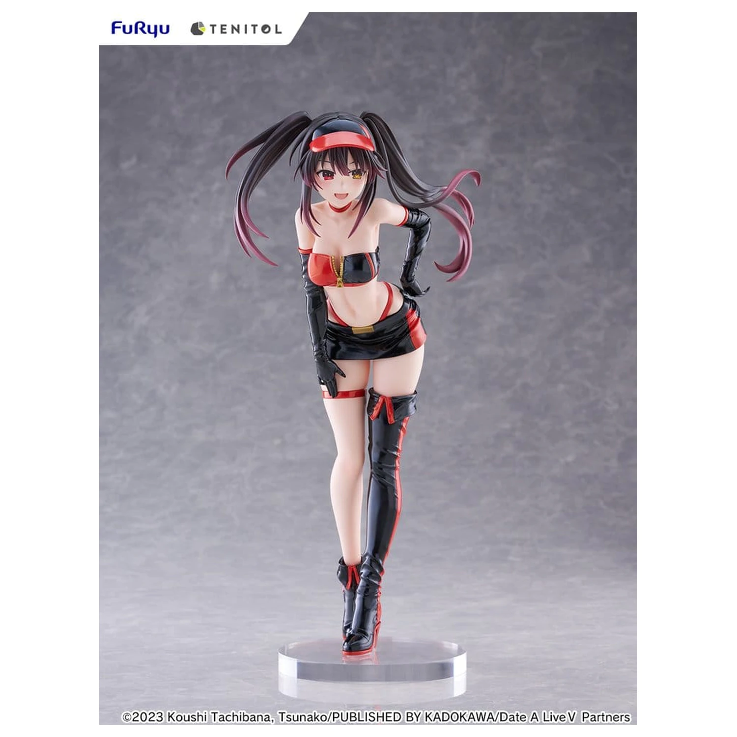 Date A Live V Tenitol Tall PVC Figur Kurumi Tokisaki Race Queen Ver. 29 cm Produktfoto