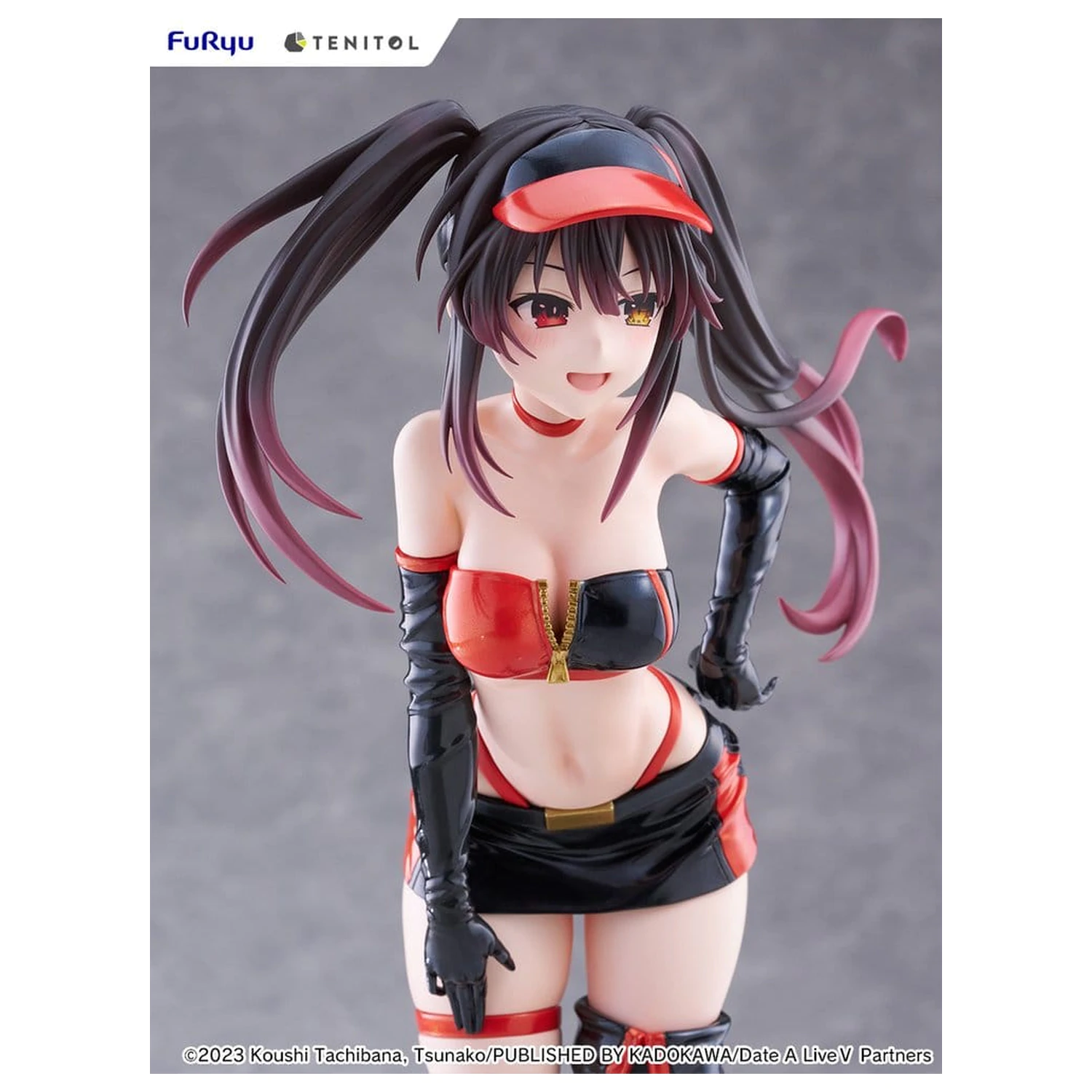 Date A Live V Tenitol Tall PVC Figur Kurumi Tokisaki Race Queen Ver. 29 cm Produktfoto
