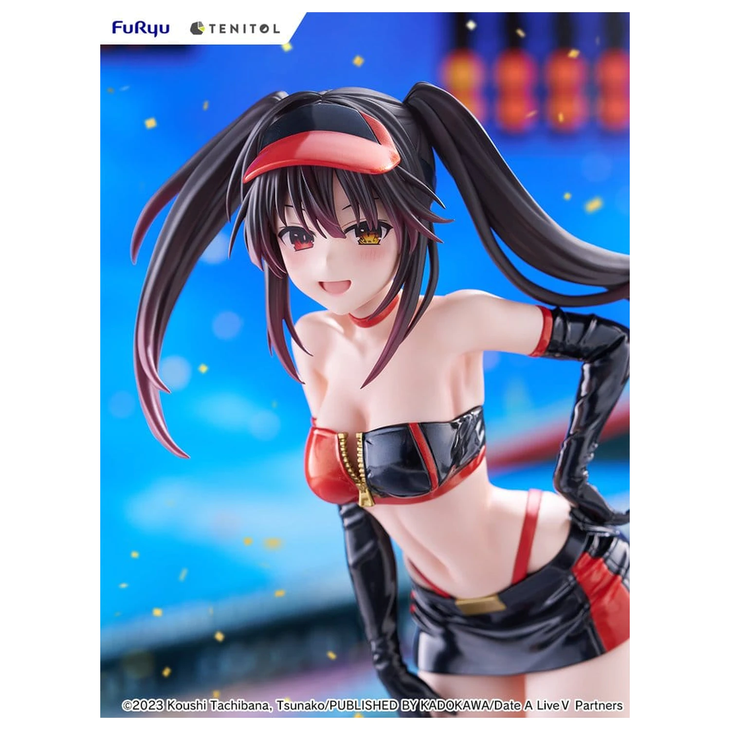 Date A Live V Tenitol Tall PVC Figur Kurumi Tokisaki Race Queen Ver. 29 cm Produktfoto