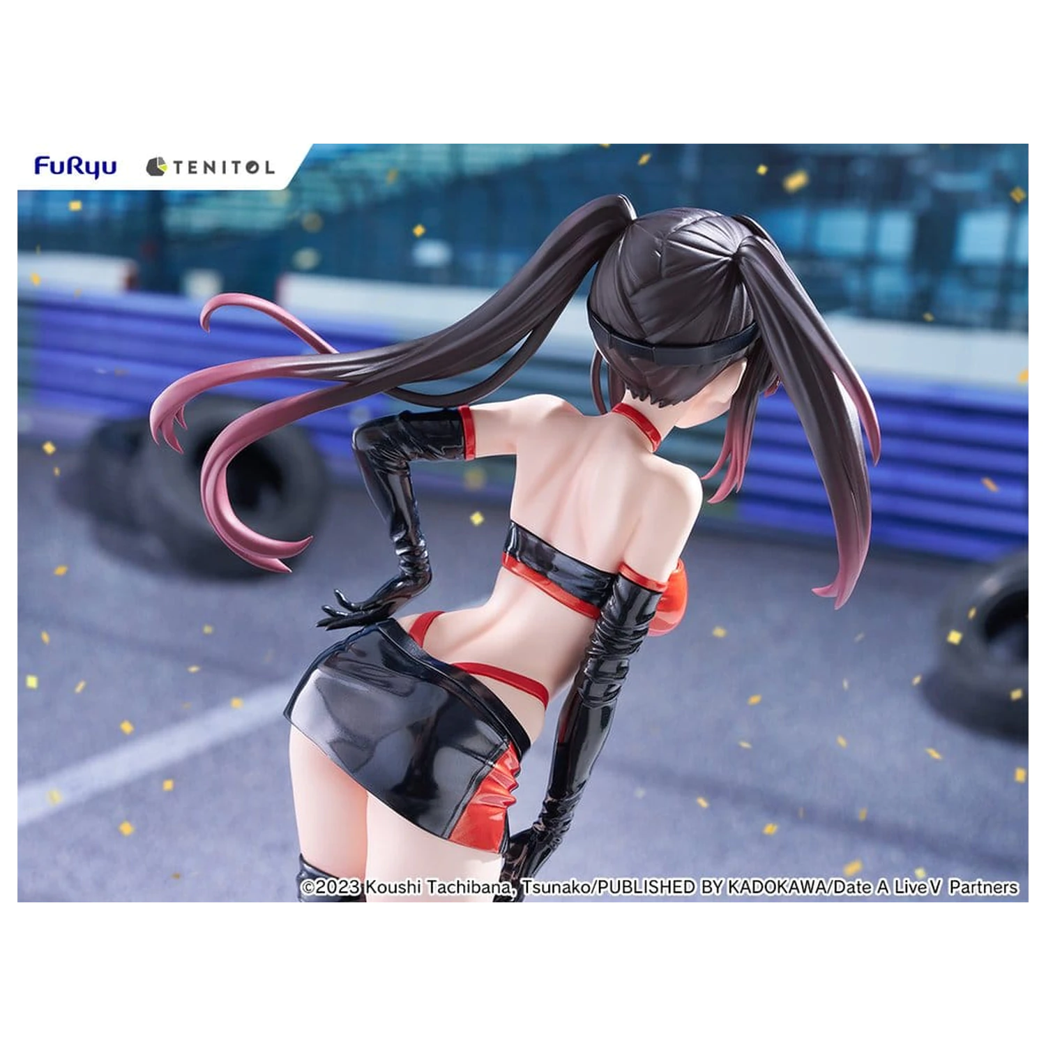 Date A Live V Tenitol Tall PVC Figur Kurumi Tokisaki Race Queen Ver. 29 cm Produktfoto