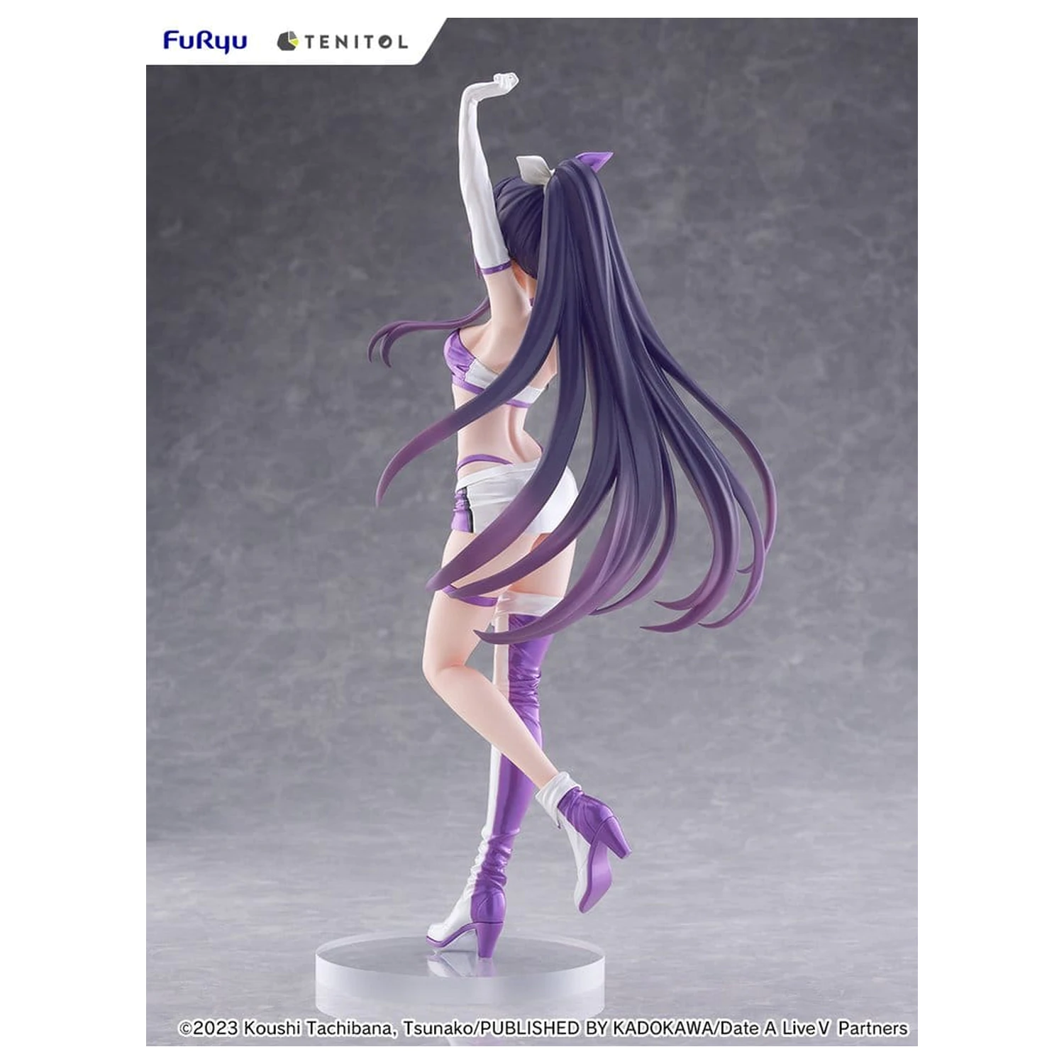 Date A Live V Tenitol Große PVC Figur Tohka Yatogami Race Queen Ver. 30 cm Produktfoto